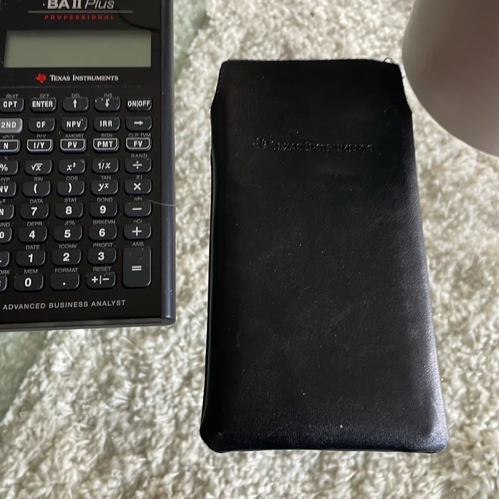 Texas Instruments BA II Plus Professional Calculator - Picture 4 of 5